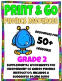 Word Study 50+ lessons | Second Grade Phonics | Practice p