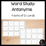 Word Study: Antonyms