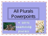 Word Study Plurals Powerpoints