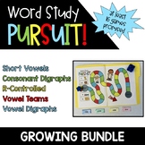Word Study Pursuit Game: The GROWING Bundle