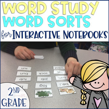 Preview of Word Study Spelling Word Sorts 2nd grade Phonics