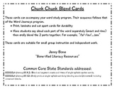 Word Journeys Word Study activity {Chunk Chunk Blend Cards