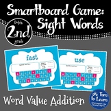 Sight Word Addition Game: Dolch 2nd Grade Words (Smartboar