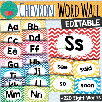 Preview of Word Wall Words