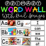Word Wall with Real Pictures