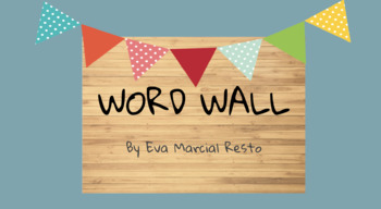 Preview of Word Wall: A to Z (Google Slide, Remote Learning Resource)