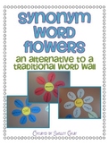 Word Wall Alternative - Synonym Word Flowers