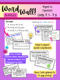 Word Wall BUNDLE! (Aligned to All 7th Grade Open SciEd Units)