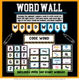 Word Wall BUNDLE - Aligned to Dolch Word List + 100 extra words