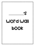 Word Wall Book