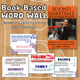 Word Wall - Book Based (Keywords for Success) - Motivation