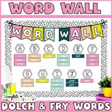 Word Wall | Bright Classroom Theme