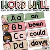 Word Wall Bulletin Board Kit | Portable Word Wall | Boho Theme