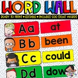 Word Wall Bulletin Board Kit | Portable Word Wall | Primar