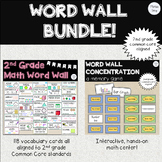 Word Wall Bundle! : Vocabulary Cards & Concentration Game 