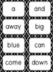 Word Wall Cards - Black & White by Christina Mauro | TpT