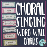 Word Wall {Choral Singing}