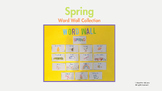 Word Wall Collection: Spring (With Editable Cards)