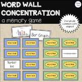 Word Wall Concentration: A Memory Matching Game!