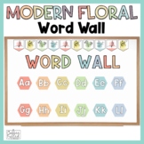 Word Wall Floral Classroom Decor