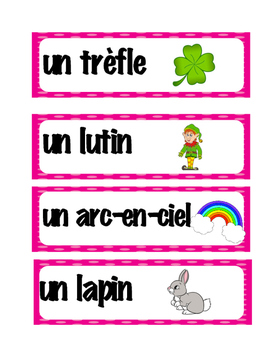 Preview of Word Wall - French - Contes de fées