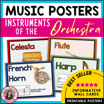 Preview of Music Posters - Instruments of the Orchestra