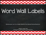 Word Wall Labels