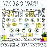 Word Wall | Lemon Farmhouse Classroom Theme
