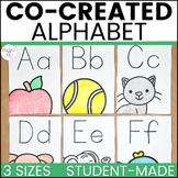 Co-Created Alphabet Wall for Student-Centered Decor