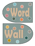 Word Wall Letter Labels