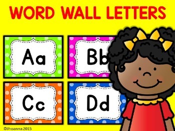 word wall letters by kindergarten printables teachers