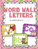 Colorful Paisley Word Wall Letters