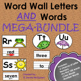 Word Wall Letters AND Words: MEGABUNDLE