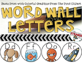 Word Wall Letters: Basic Print {Printable}