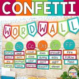 Word Wall Letters & Cards Editable
