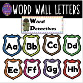 Word Wall Letters (Detective Themed)
