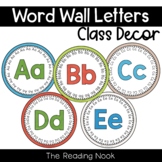 Word Wall Letters - Round