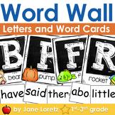 Word Wall (Letters and Word Cards)