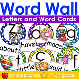 Word Wall (Letters and Word Cards)