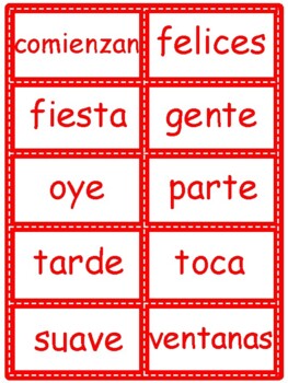 Preview of Word Wall: Maravillas 2nd grade high frequency words, Unit 1-2