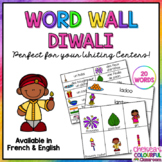 Word Wall | Mur de mots | Diwali | Mots étiquettes