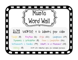 Word Wall Music flip flop theme {204 music words!}
