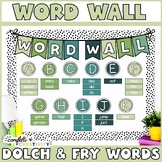 Word Wall | Nature Classroom Theme