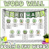 Word Wall | Plant Classroom Theme