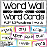 Word Wall Sight Words for 1st-3rd Grade