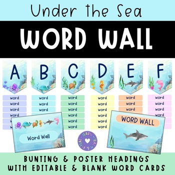 Preview of Word Wall - Under the Sea