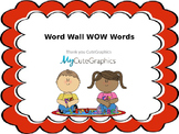 Word Wall- WOW Words- Editable