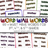 Word Wall Words