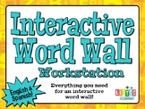 INTERACTIVE WORD WALL Workstation - English & Spanish