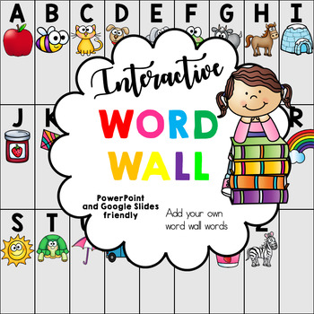 Preview of Interactive Word Wall (Powerpoint)